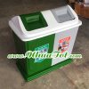 Thùng rác phân loại 2 ngăn