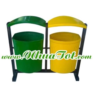 Thùng rác phân loại 2 ngăn