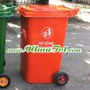 Thùng rác composite 240 lít, nắp kín