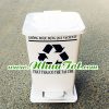 Thùng rác y tế 15 lít trắng