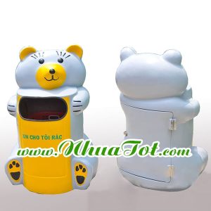 Thùng rác hình chuột túi