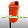 Thùng rác cọc sắt
