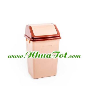 thùng rác nắp lật
