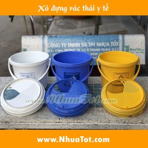 Xô đựng rác thải y tế